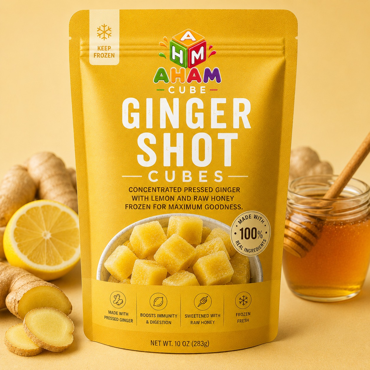 AHAM Cube Ginger Shot Cubes